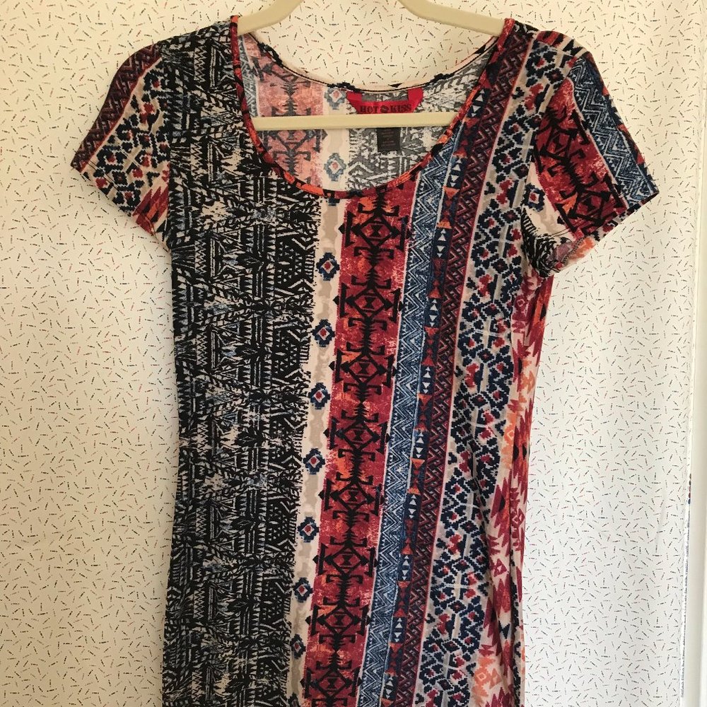 Hot Kiss Tribal BodyCon Dress